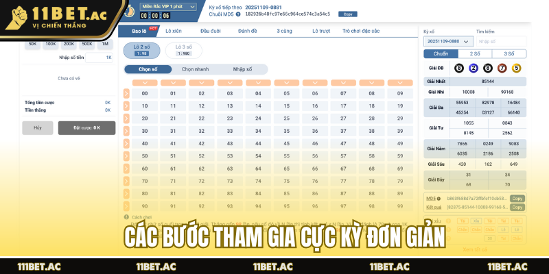 Các bước tham gia cực kỳ đơn giản